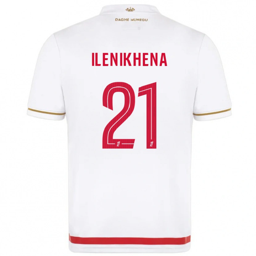 Danxen Pánské George Ilenikhena #21 Červená Bílá Domů Hráčské Dresy 2025/26 Dres