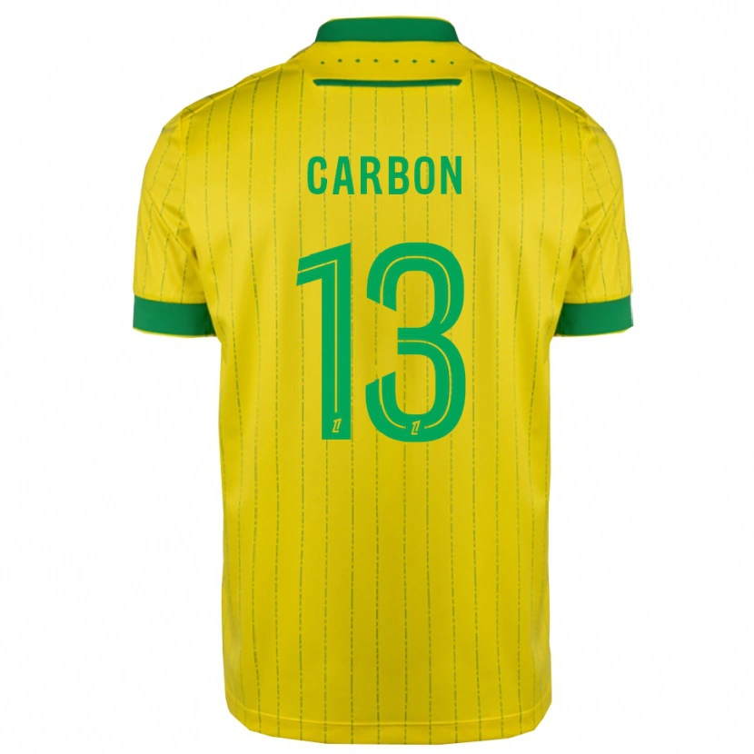 Danxen Pánské Lancelot Carbon #13 Žlutá Zelená Domů Hráčské Dresy 2025/26 Dres