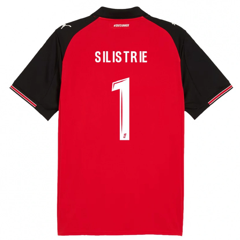 Danxen Pánské Mathys Silistrie #1 Červená Černá Domů Hráčské Dresy 2025/26 Dres