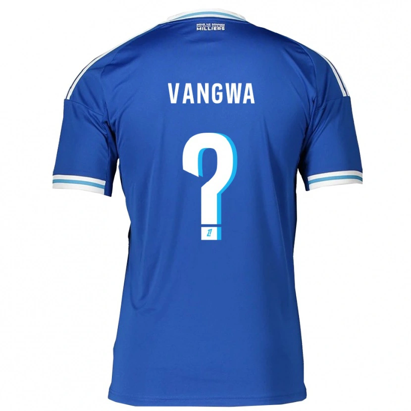 Danxen Pánské Jilva Vangwa #0 Modrá Bílá Domů Hráčské Dresy 2025/26 Dres