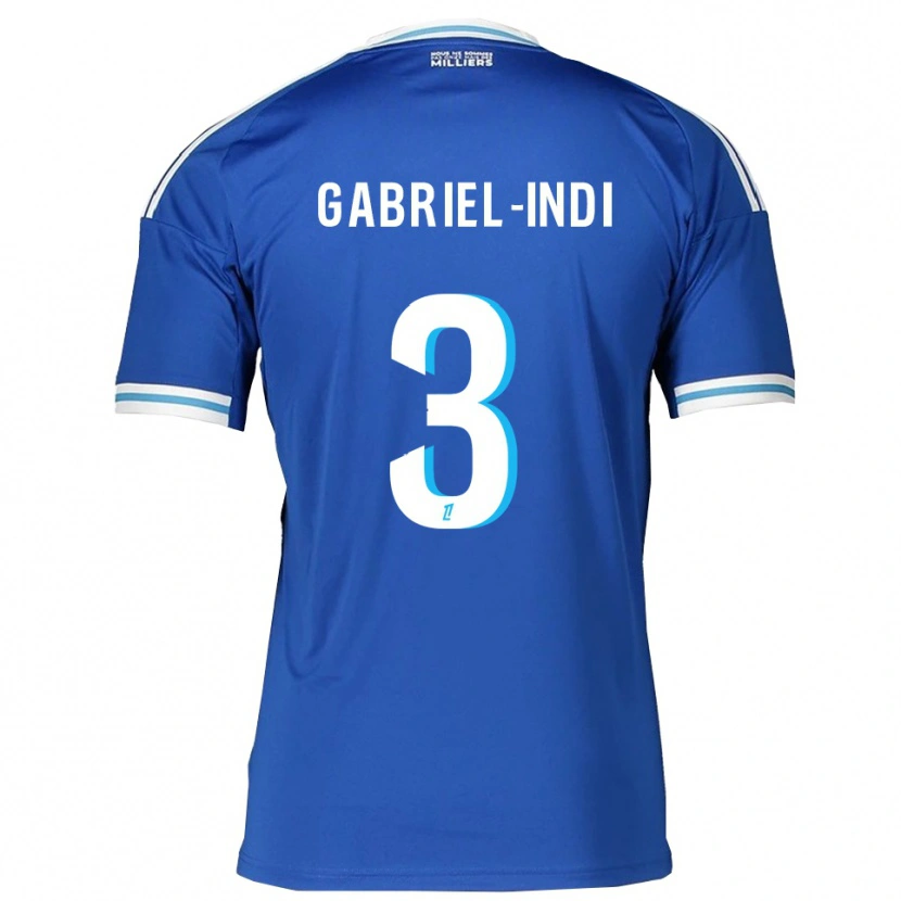 Danxen Pánské Amizade Gabriel-Indi #3 Modrá Bílá Domů Hráčské Dresy 2025/26 Dres