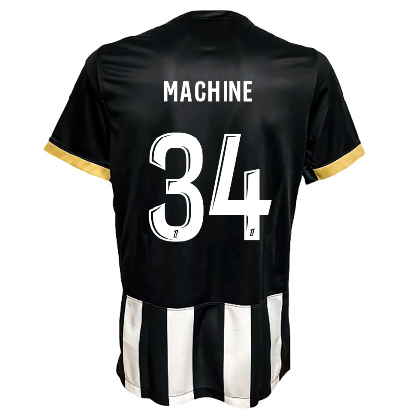 Danxen Pánské Lanroy Machine #34 Černá Bílá Domů Hráčské Dresy 2025/26 Dres