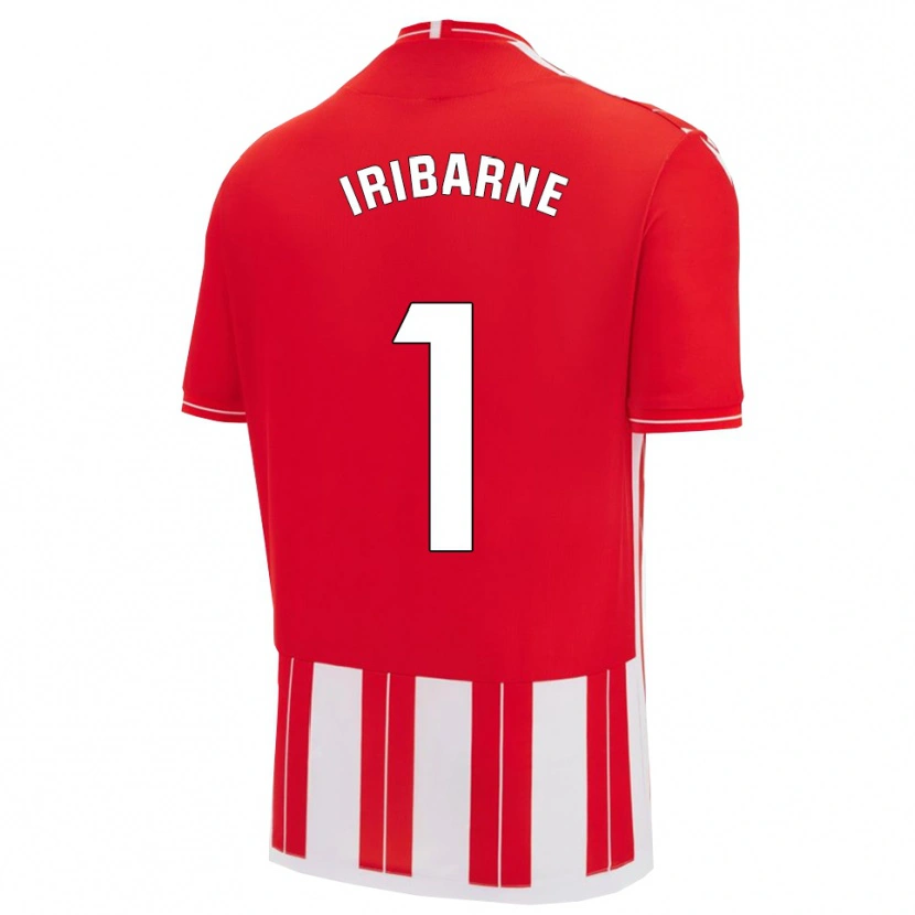Danxen Pánské Bruno Iribarne #1 Červená Bílá Domů Hráčské Dresy 2025/26 Dres