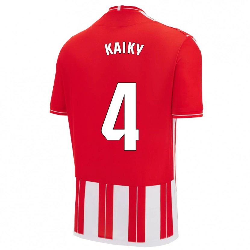Danxen Pánské Kaiky #4 Červená Bílá Domů Hráčské Dresy 2025/26 Dres