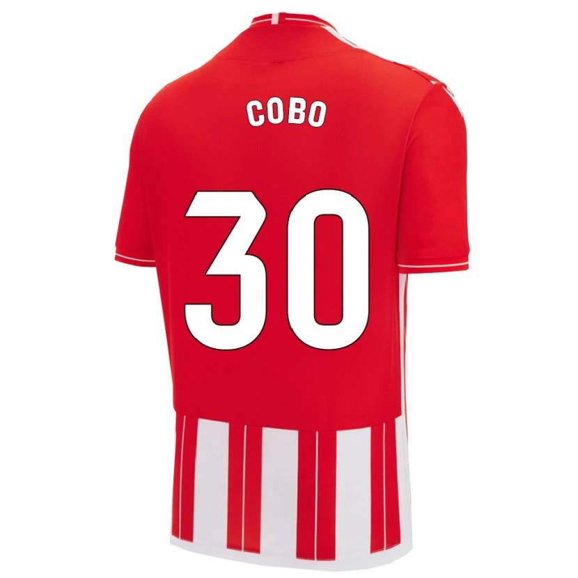 Danxen Pánské Marco Cobo #30 Červená Bílá Domů Hráčské Dresy 2025/26 Dres
