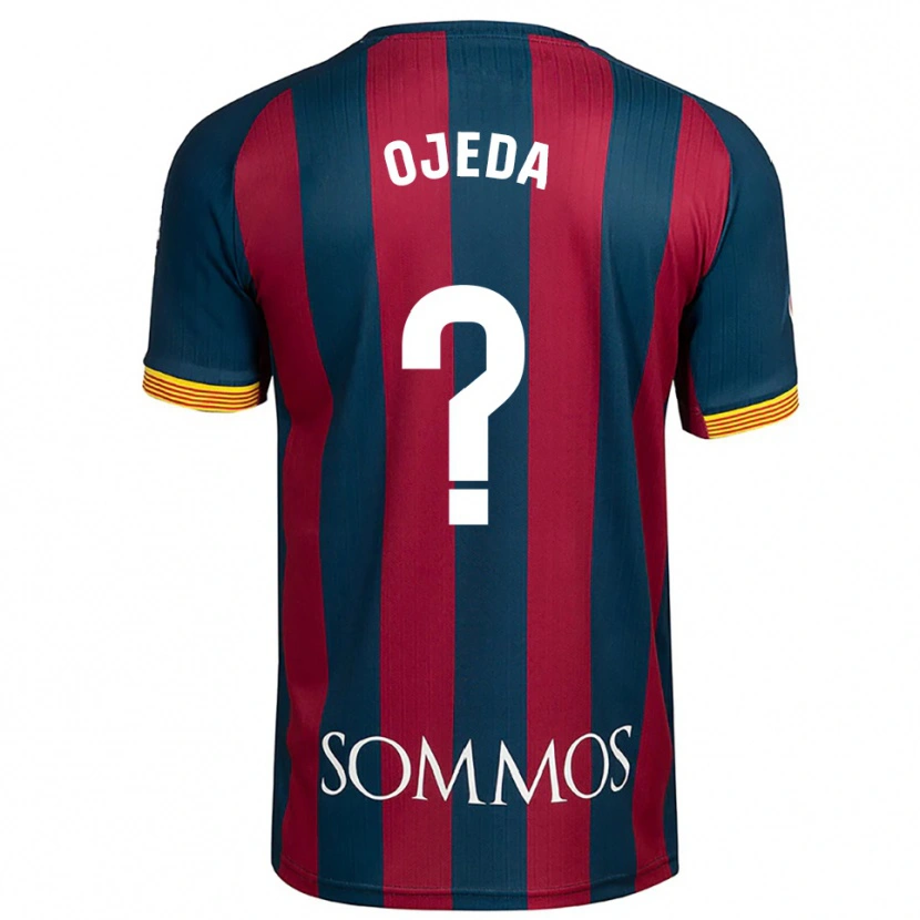 Danxen Pánské Raúl Ojeda #0 Tmavě Modrá Červená Domů Hráčské Dresy 2025/26 Dres