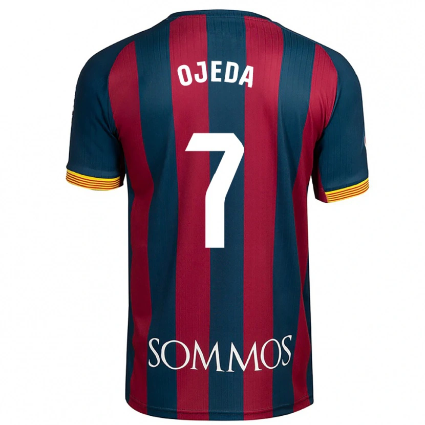Danxen Pánské Dani Ojeda #7 Tmavě Modrá Červená Domů Hráčské Dresy 2025/26 Dres