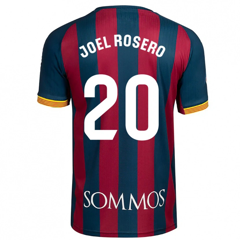 Danxen Pánské Alexis Joel Rosero #20 Tmavě Modrá Červená Domů Hráčské Dresy 2025/26 Dres
