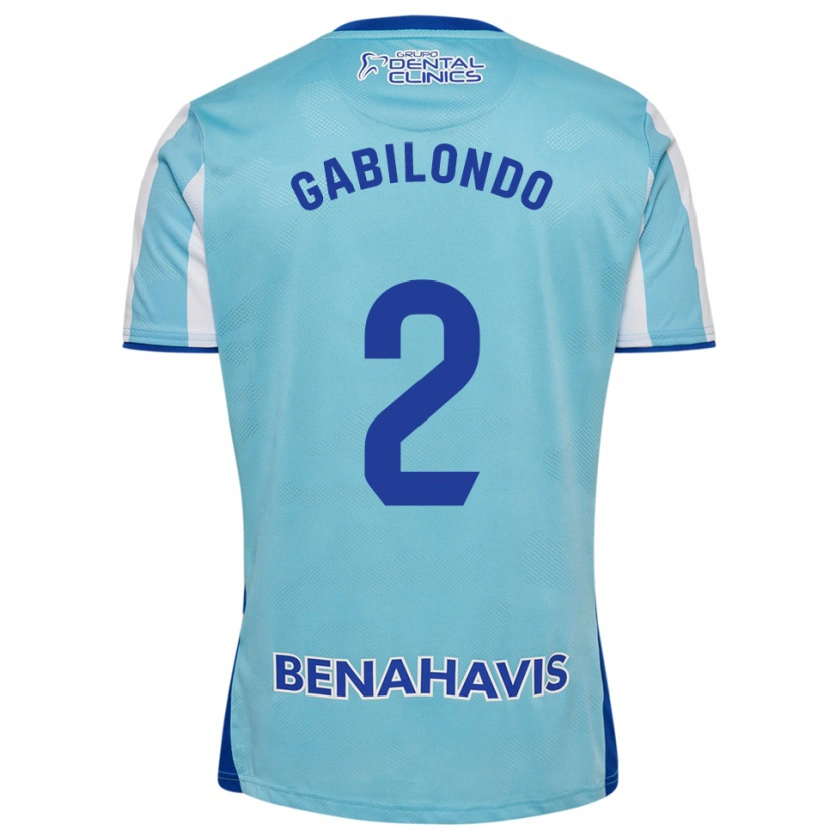Danxen Pánské Jokin Gabilondo #2 Nebesky Modrá Bílá Domů Hráčské Dresy 2025/26 Dres