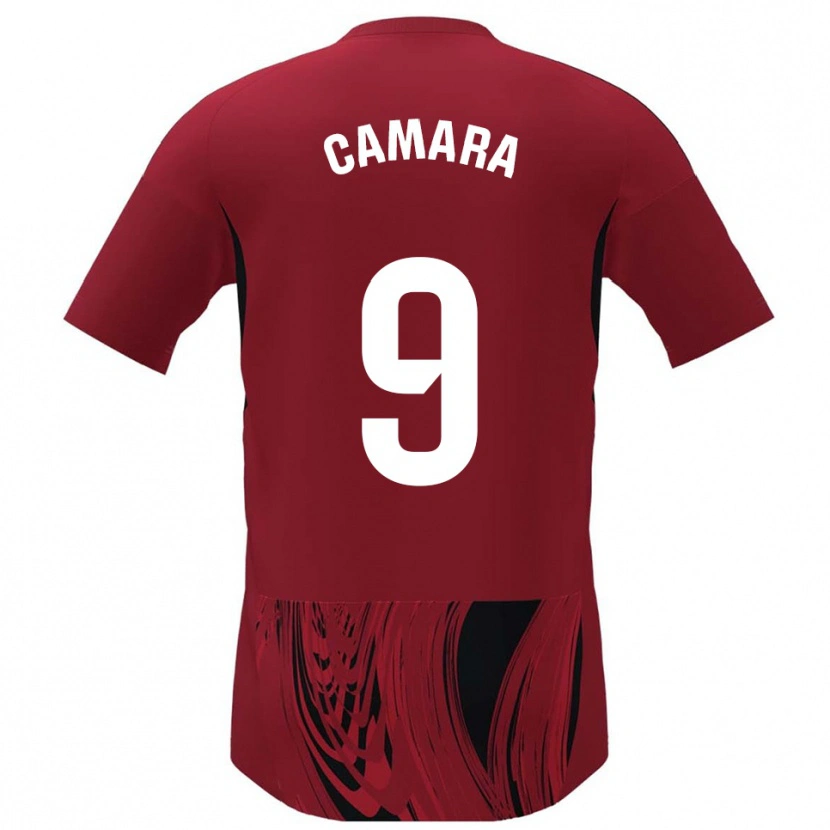 Danxen Pánské Aaron Cámara #9 Červená Černá Domů Hráčské Dresy 2025/26 Dres