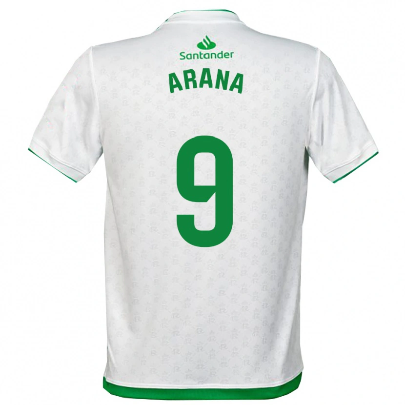 Danxen Pánské Juan Carlos Arana #9 Zelená Bílá Domů Hráčské Dresy 2025/26 Dres