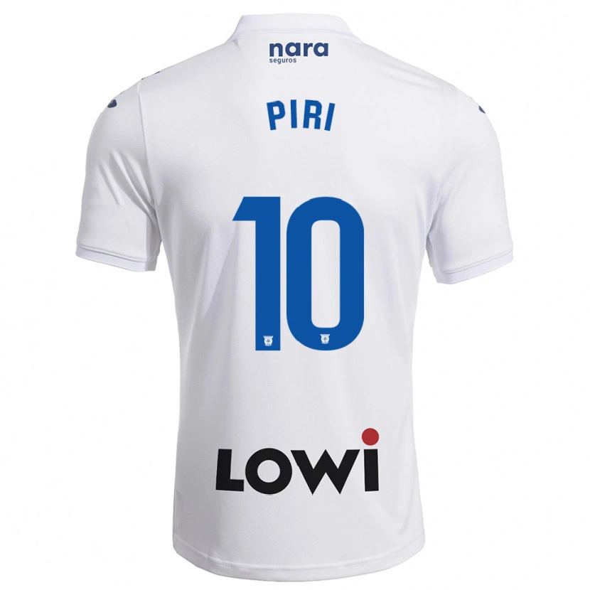 Danxen Pánské Piri #10 Bílá Tmavě Modrá Domů Hráčské Dresy 2025/26 Dres