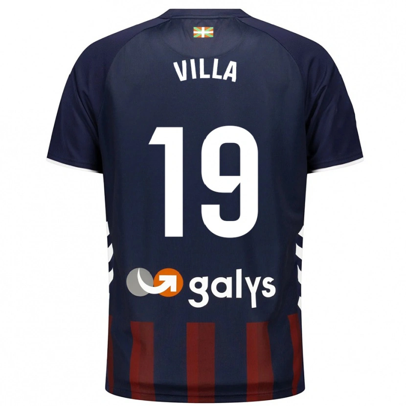 Danxen Pánské Toni Villa #19 Tmavě Modrá Červená Domů Hráčské Dresy 2025/26 Dres