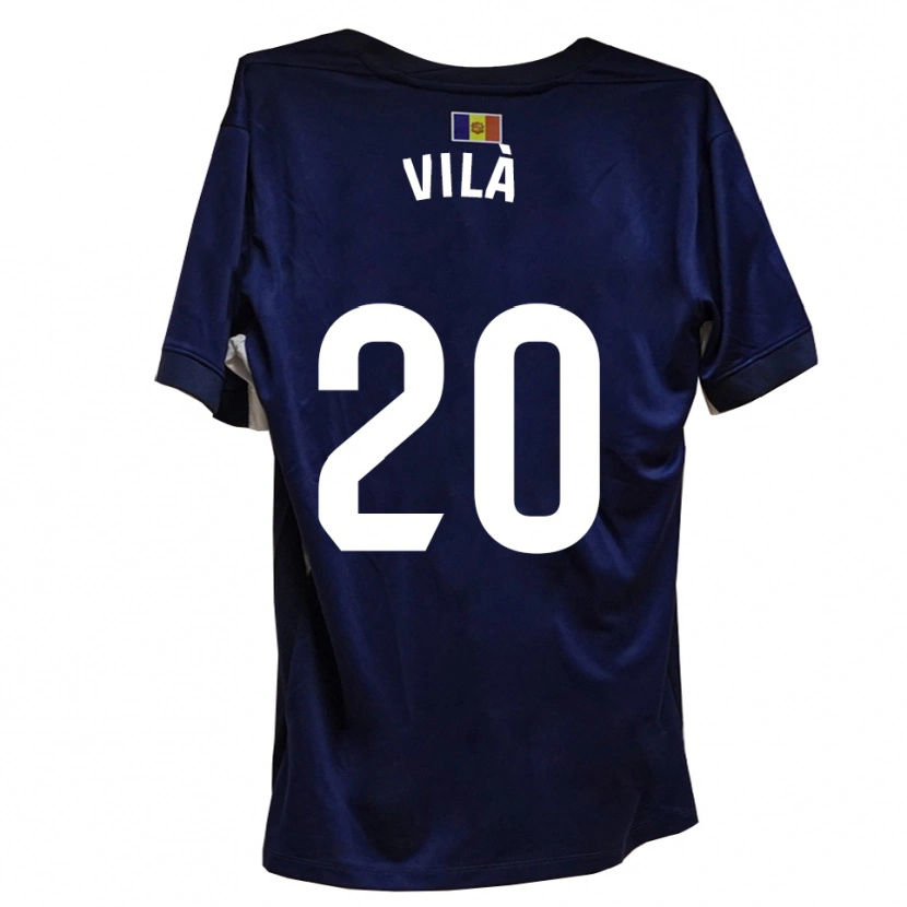 Danxen Pánské Martí Vilà #20 Námořnická Bílá Domů Hráčské Dresy 2025/26 Dres