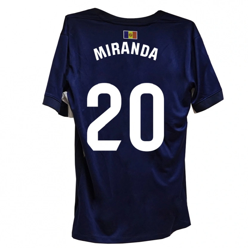 Danxen Pánské Pau Miranda #20 Námořnická Bílá Domů Hráčské Dresy 2025/26 Dres