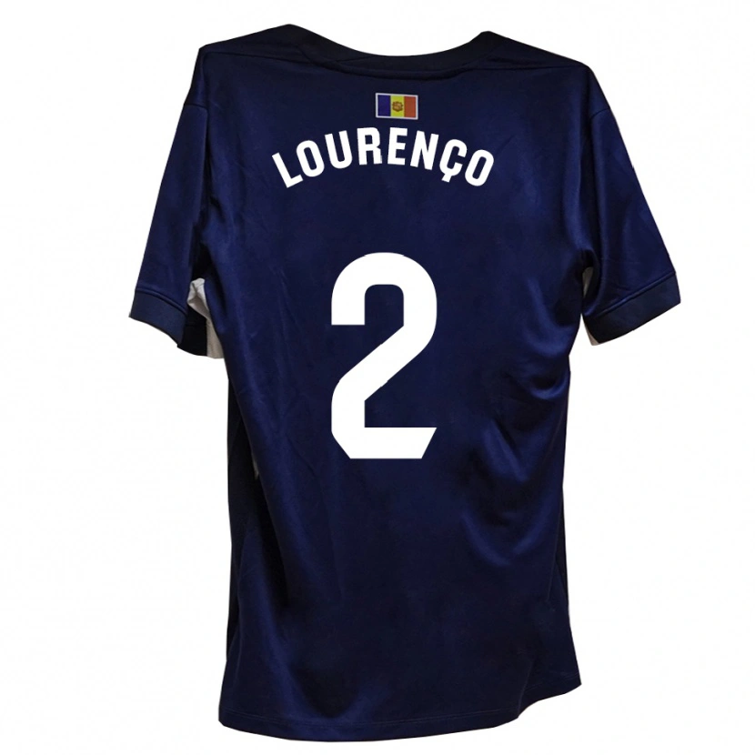 Danxen Pánské Lucas Lourenço #2 Námořnická Bílá Domů Hráčské Dresy 2025/26 Dres