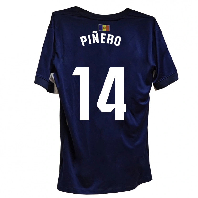 Danxen Pánské Roger Piñero #14 Námořnická Bílá Domů Hráčské Dresy 2025/26 Dres