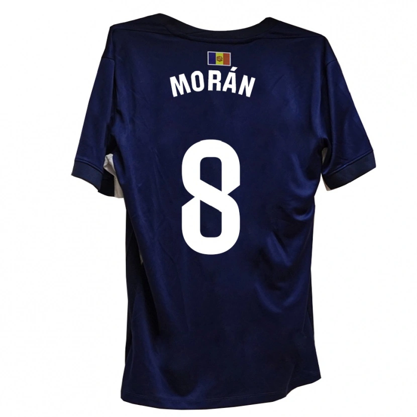 Danxen Pánské Erik Morán #8 Námořnická Bílá Domů Hráčské Dresy 2025/26 Dres