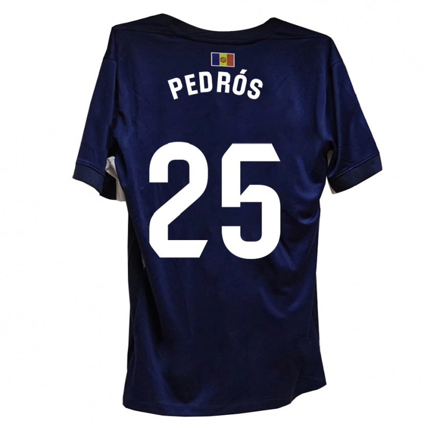 Danxen Pánské Isaac Pedrós #25 Námořnická Bílá Domů Hráčské Dresy 2025/26 Dres
