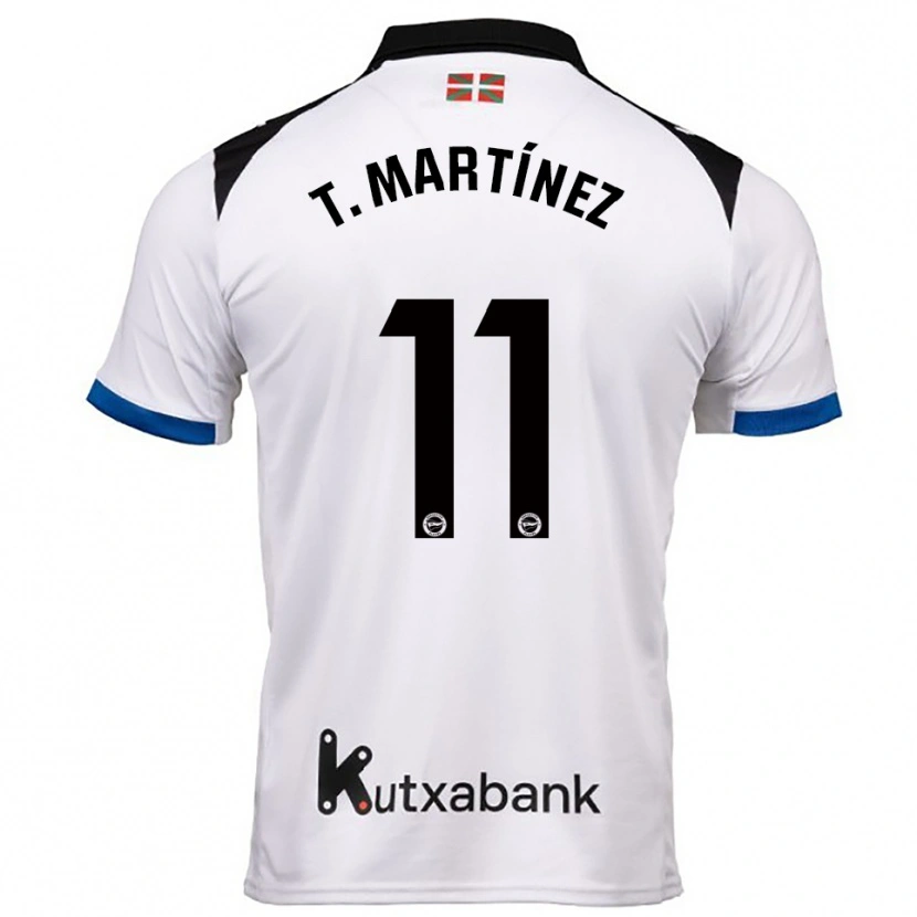 Danxen Pánské Toni Martínez #11 Bílá Modrá Daleko Hráčské Dresy 2025/26 Dres