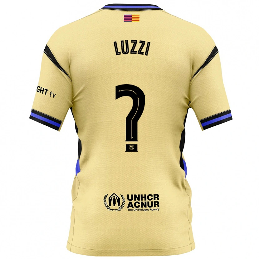 Danxen Pánské Fabian Luzzi #0 Žlutá Černá Daleko Hráčské Dresy 2025/26 Dres