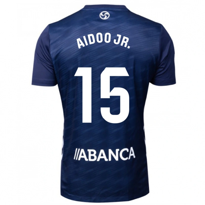 Danxen Pánské Joseph Aidoo #15 Tmavě Modrá Bílá Daleko Hráčské Dresy 2025/26 Dres