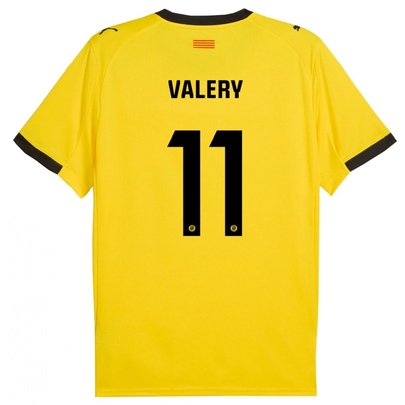 Danxen Pánské Valery Fernández #11 Žlutá Černá Daleko Hráčské Dresy 2025/26 Dres
