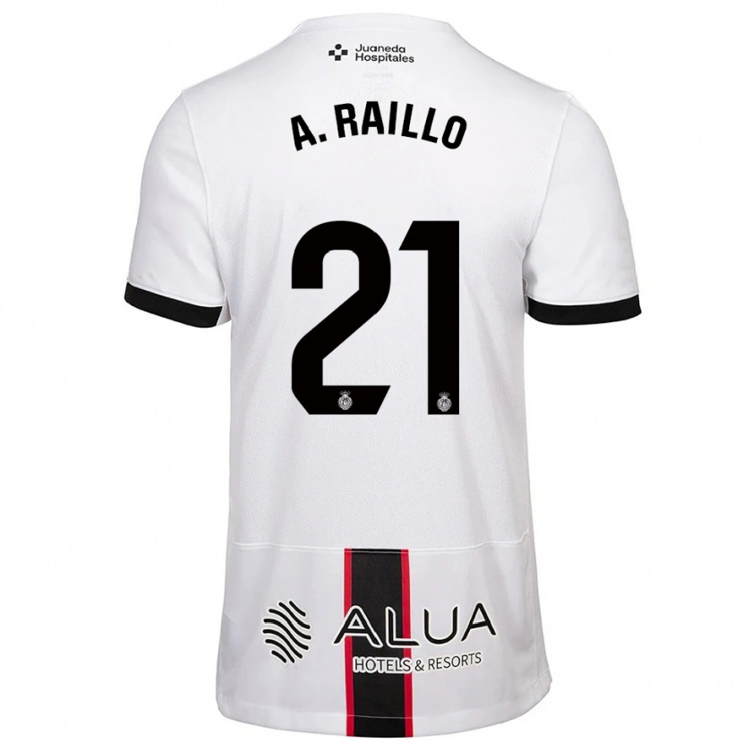 Danxen Pánské Antonio Raíllo #21 Bílá Černá Daleko Hráčské Dresy 2025/26 Dres