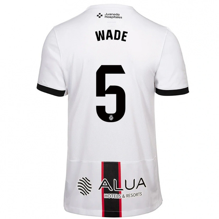 Danxen Pánské Sebas Wade #5 Bílá Černá Daleko Hráčské Dresy 2025/26 Dres