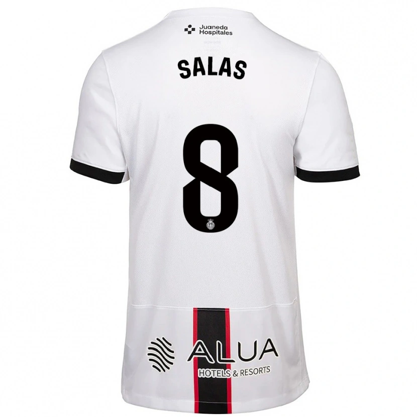 Danxen Pánské Jan Salas #8 Bílá Černá Daleko Hráčské Dresy 2025/26 Dres