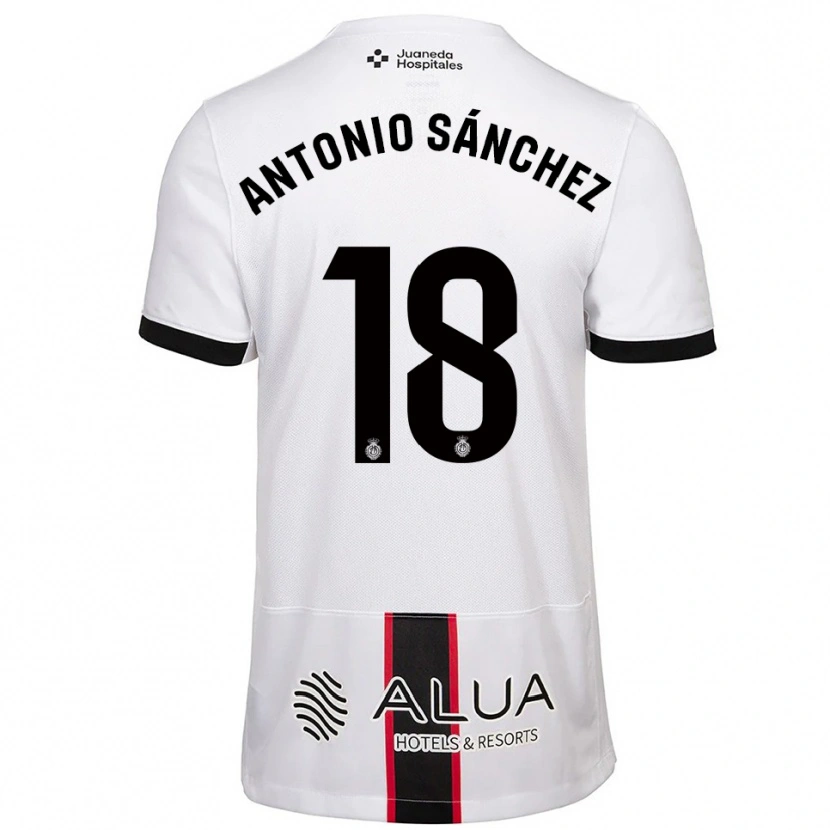Danxen Pánské Antonio Sánchez #18 Bílá Černá Daleko Hráčské Dresy 2025/26 Dres