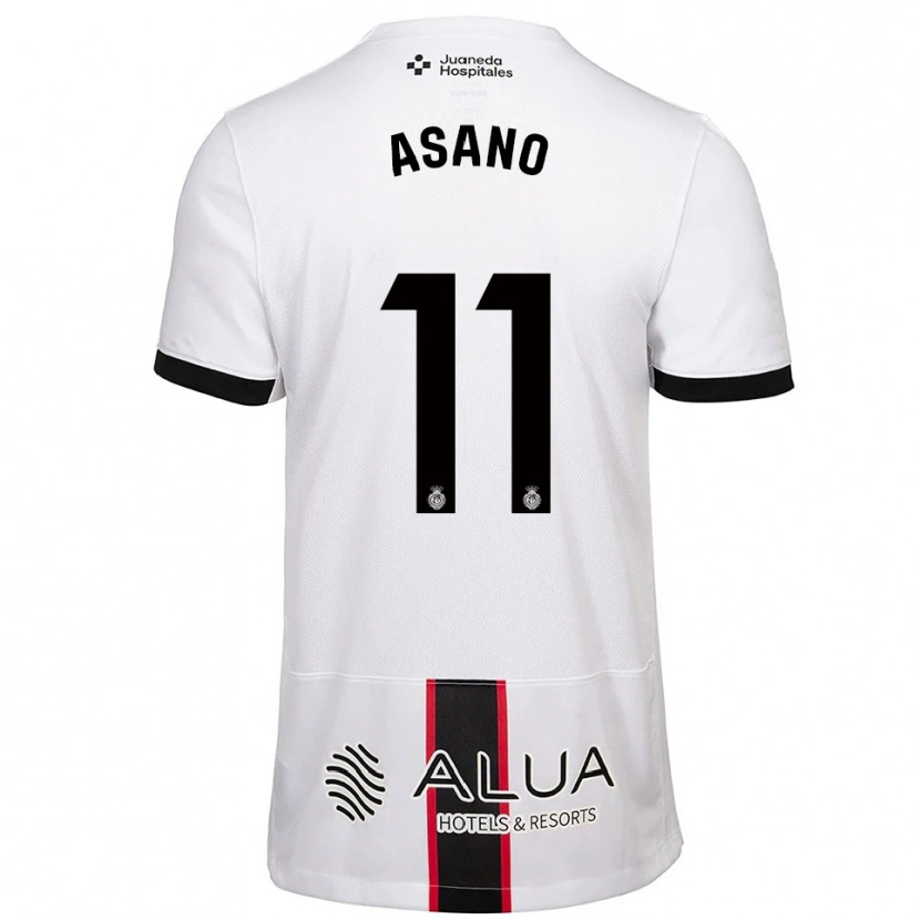 Danxen Pánské Takuma Asano #11 Bílá Černá Daleko Hráčské Dresy 2025/26 Dres