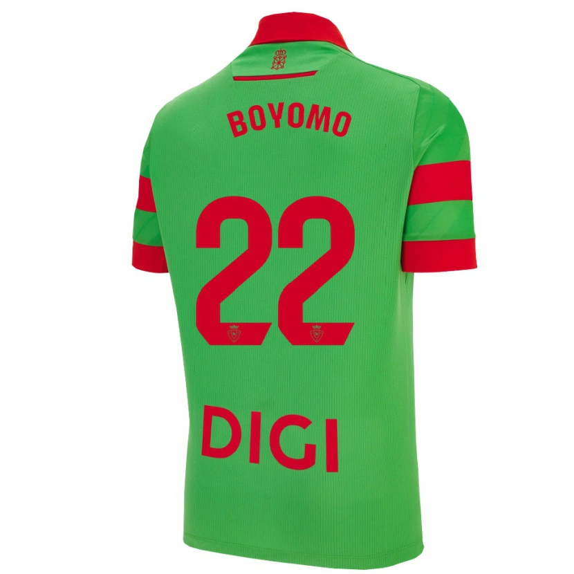 Danxen Pánské Enzo Boyomo #22 Zelená Červená Daleko Hráčské Dresy 2025/26 Dres