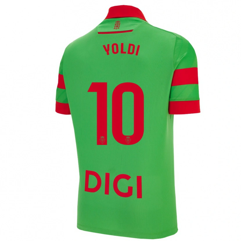Danxen Pánské Ander Yoldi #10 Zelená Červená Daleko Hráčské Dresy 2025/26 Dres