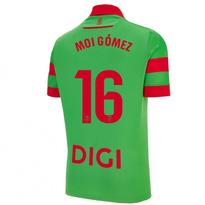 Danxen Pánské Moi Gómez #16 Zelená Červená Daleko Hráčské Dresy 2025/26 Dres
