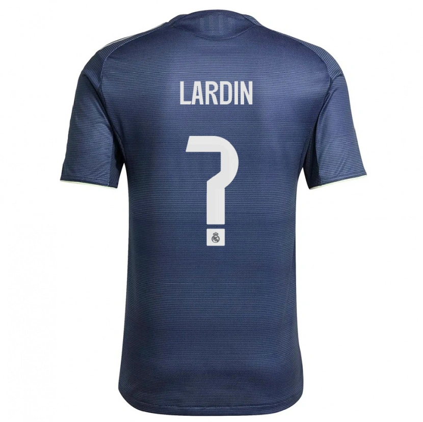 Danxen Pánské Carlos Lardin #0 Tmavě Modrá Stříbrná Daleko Hráčské Dresy 2025/26 Dres