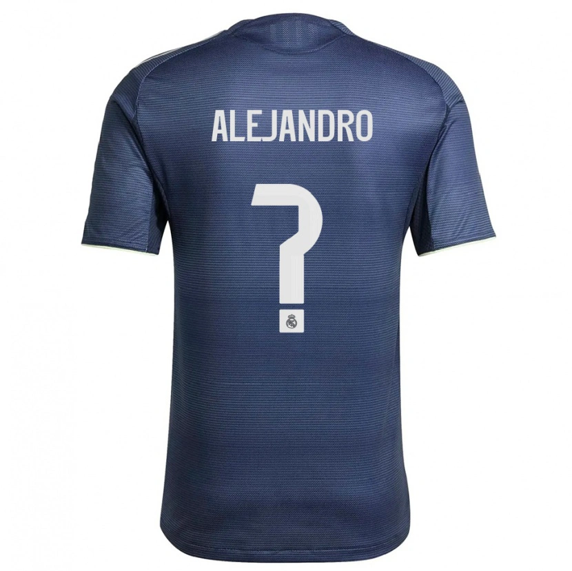 Danxen Pánské Alejandro Hernández #0 Tmavě Modrá Stříbrná Daleko Hráčské Dresy 2025/26 Dres