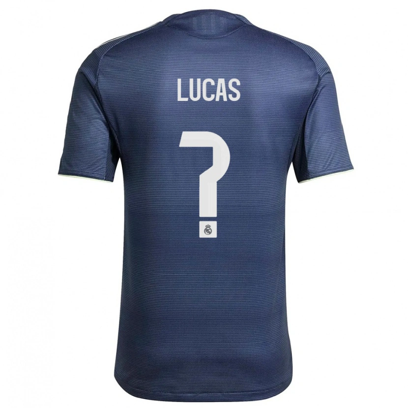 Danxen Pánské Nestor Lucas #0 Tmavě Modrá Stříbrná Daleko Hráčské Dresy 2025/26 Dres