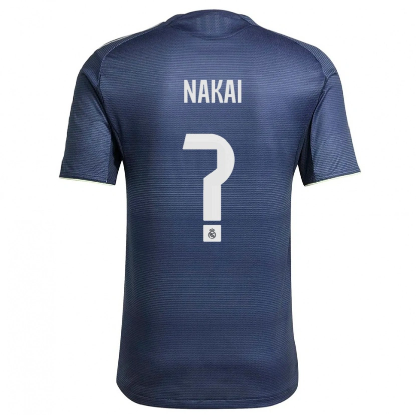 Danxen Pánské Takuhiro Nakai #0 Tmavě Modrá Stříbrná Daleko Hráčské Dresy 2025/26 Dres