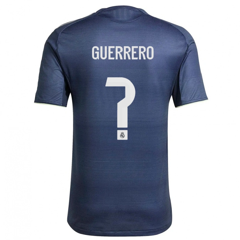 Danxen Pánské Julen Guerrero #0 Tmavě Modrá Stříbrná Daleko Hráčské Dresy 2025/26 Dres