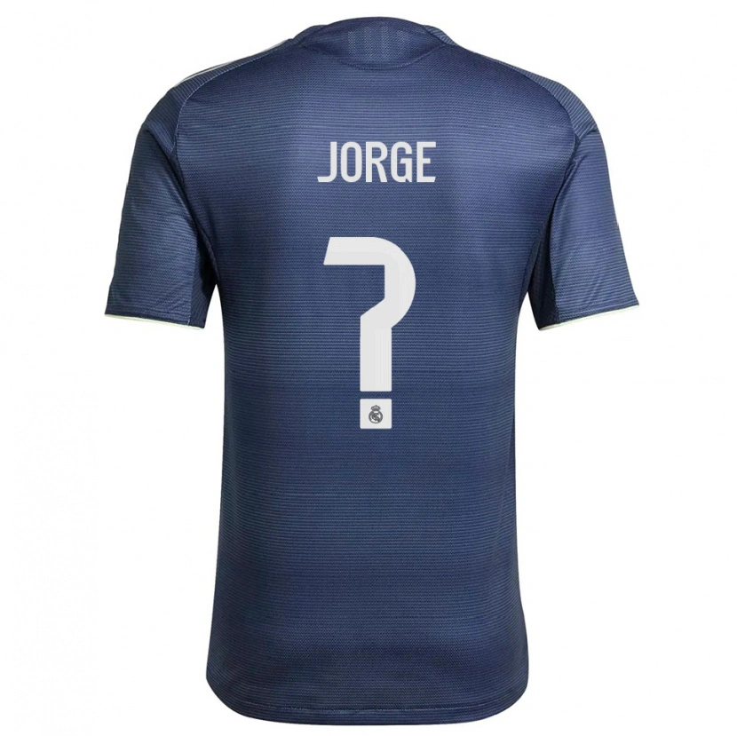 Danxen Pánské Jorge García #0 Tmavě Modrá Stříbrná Daleko Hráčské Dresy 2025/26 Dres