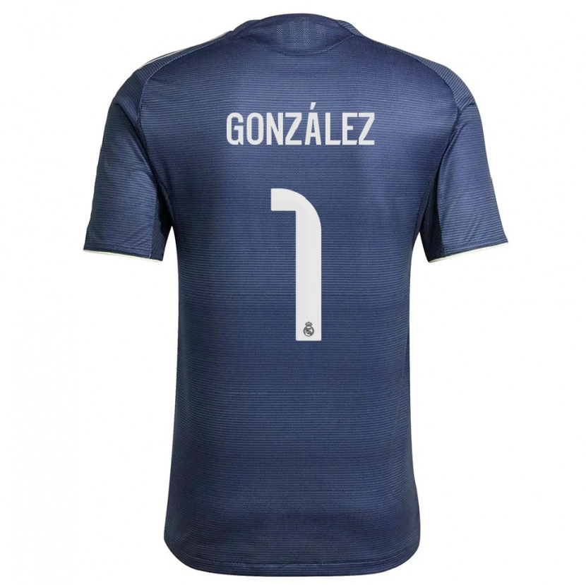 Danxen Pánské Álvaro González #1 Tmavě Modrá Stříbrná Daleko Hráčské Dresy 2025/26 Dres
