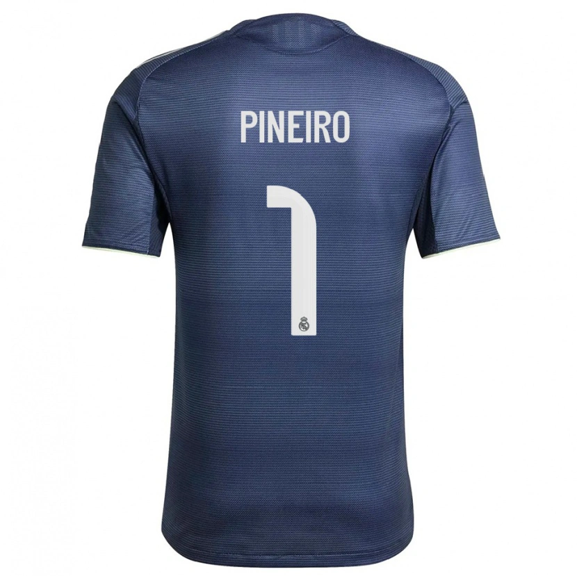 Danxen Pánské Diego Pineiro #1 Tmavě Modrá Stříbrná Daleko Hráčské Dresy 2025/26 Dres