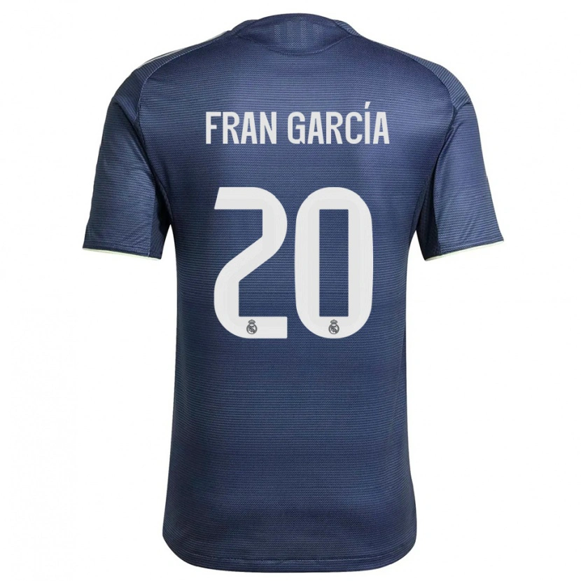 Danxen Pánské Fran García #20 Tmavě Modrá Stříbrná Daleko Hráčské Dresy 2025/26 Dres
