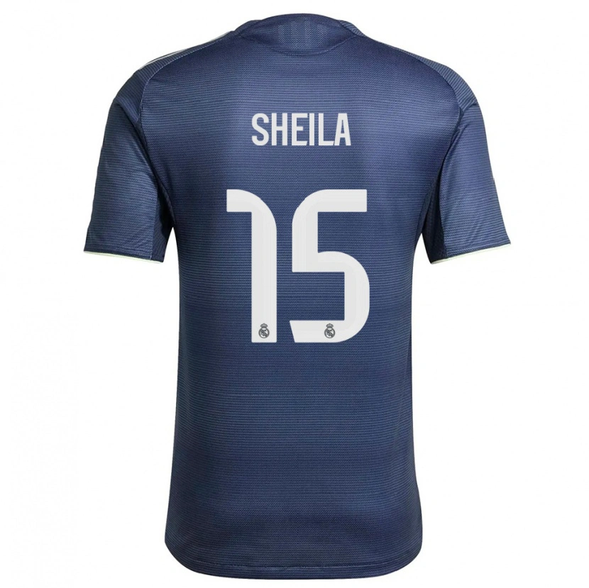 Danxen Pánské Sheila García #15 Tmavě Modrá Stříbrná Daleko Hráčské Dresy 2025/26 Dres