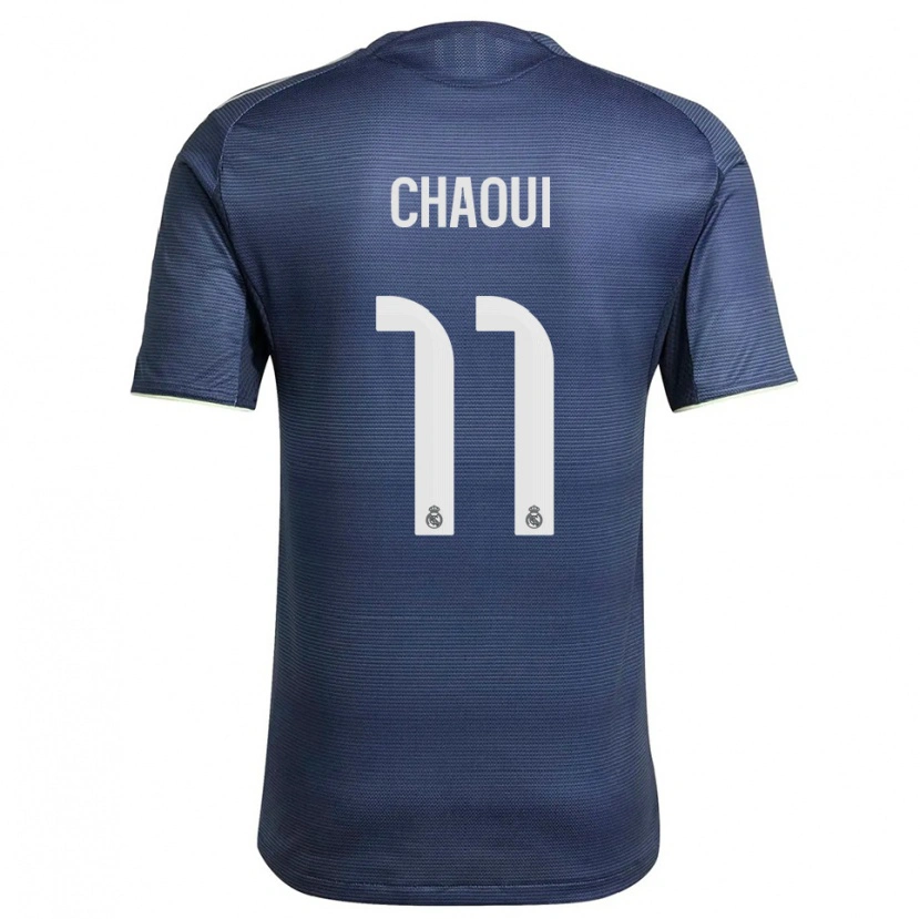Danxen Pánské Omar Chaoui #11 Tmavě Modrá Stříbrná Daleko Hráčské Dresy 2025/26 Dres