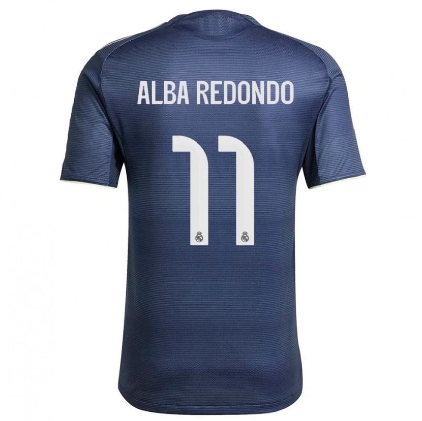 Danxen Pánské Alba Redondo #11 Tmavě Modrá Stříbrná Daleko Hráčské Dresy 2025/26 Dres