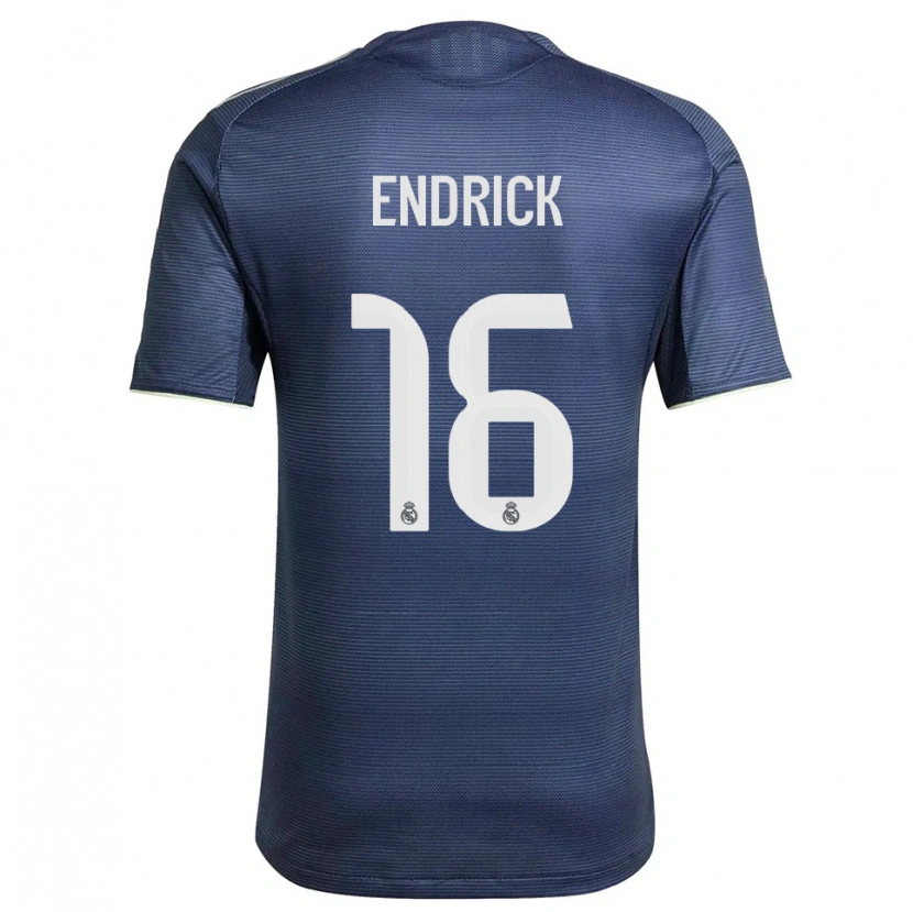 Danxen Pánské Endrick #16 Tmavě Modrá Stříbrná Daleko Hráčské Dresy 2025/26 Dres
