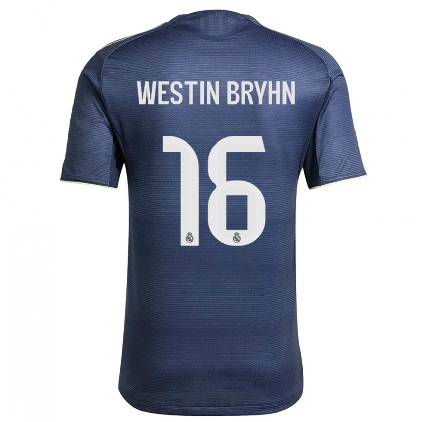 Danxen Pánské Leon Westin Bryhn #16 Tmavě Modrá Stříbrná Daleko Hráčské Dresy 2025/26 Dres