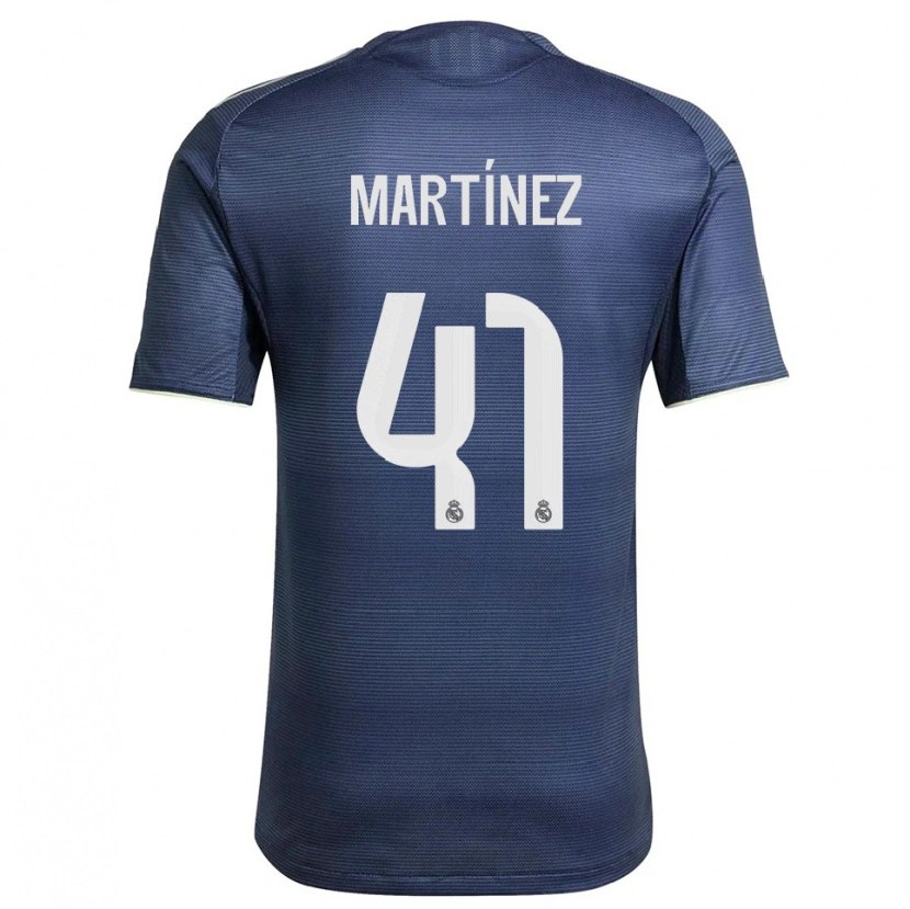 Danxen Pánské Joan Martínez #41 Tmavě Modrá Stříbrná Daleko Hráčské Dresy 2025/26 Dres